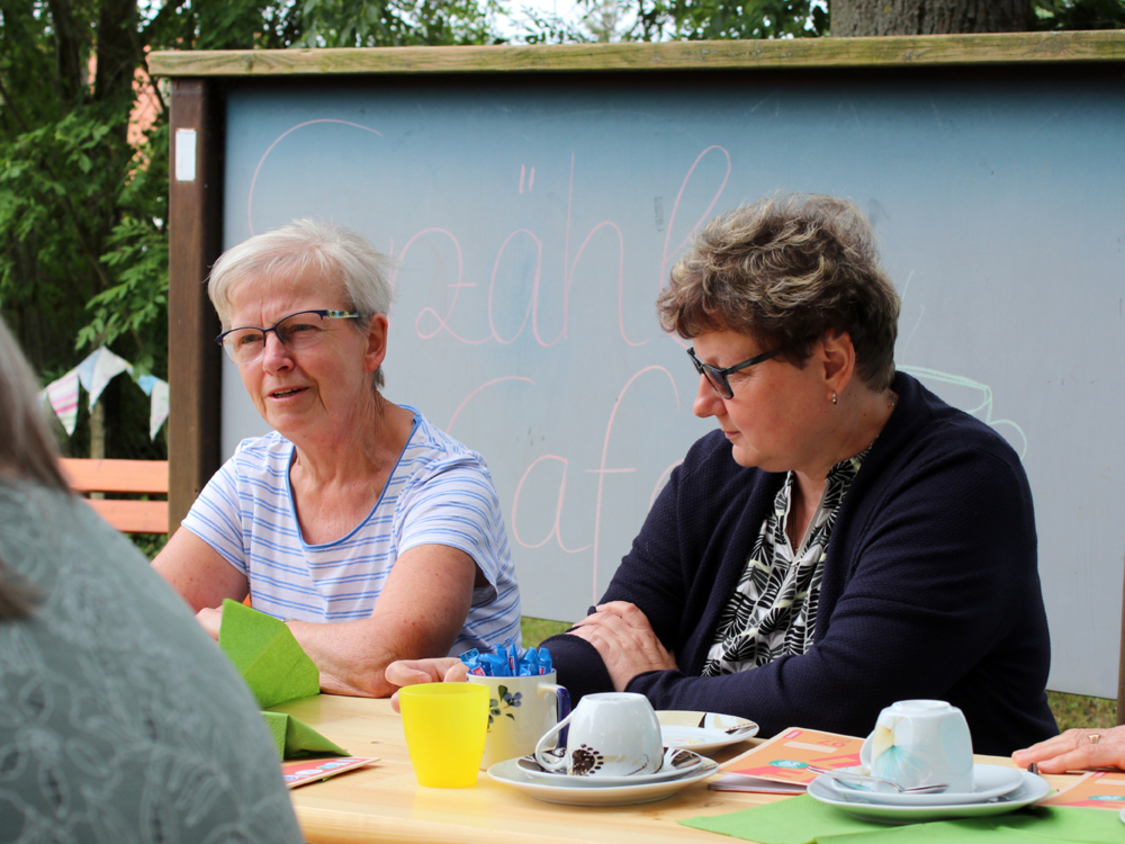 Erzählcafé am 20.6.2024 (Foto. Anne Baumann)