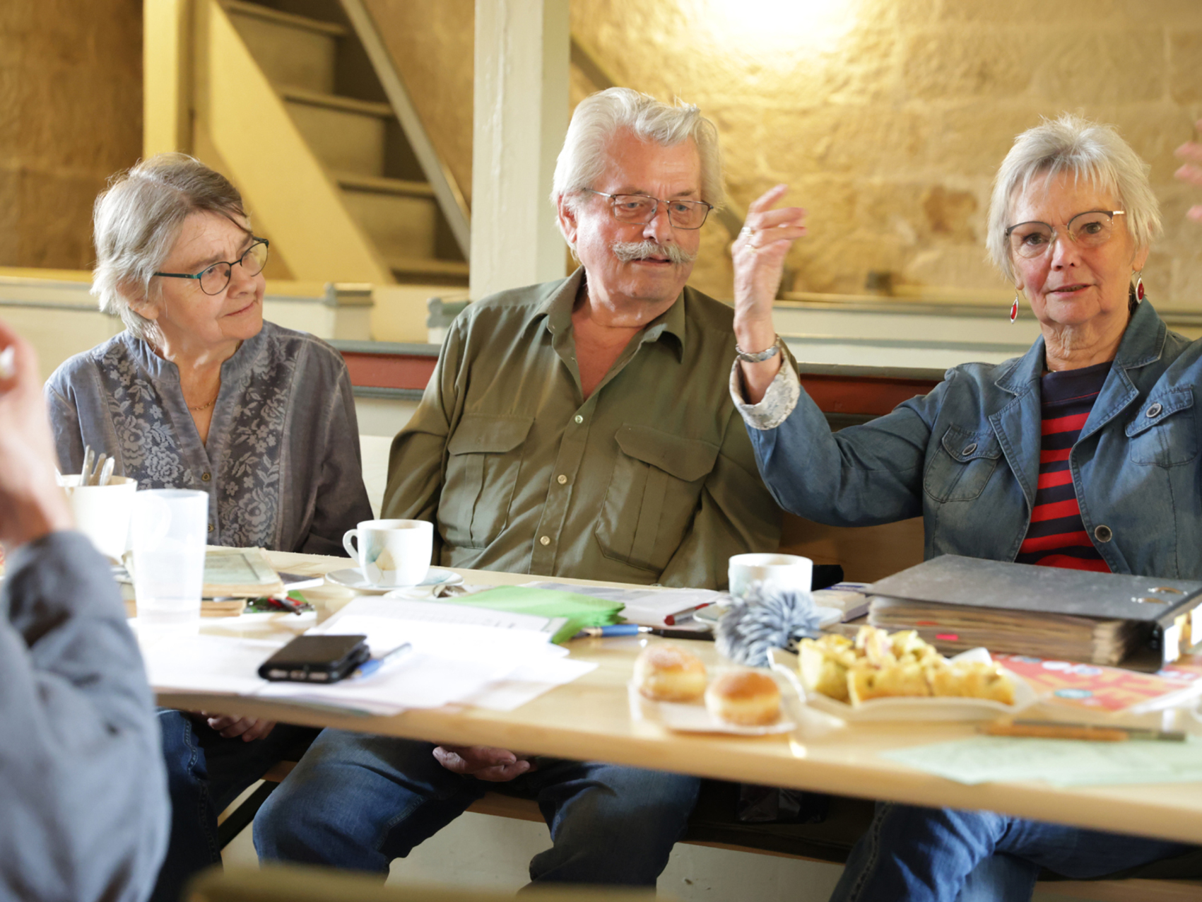 Erzählcafé am 3.5.2024 (Foto. Anne Baumann)